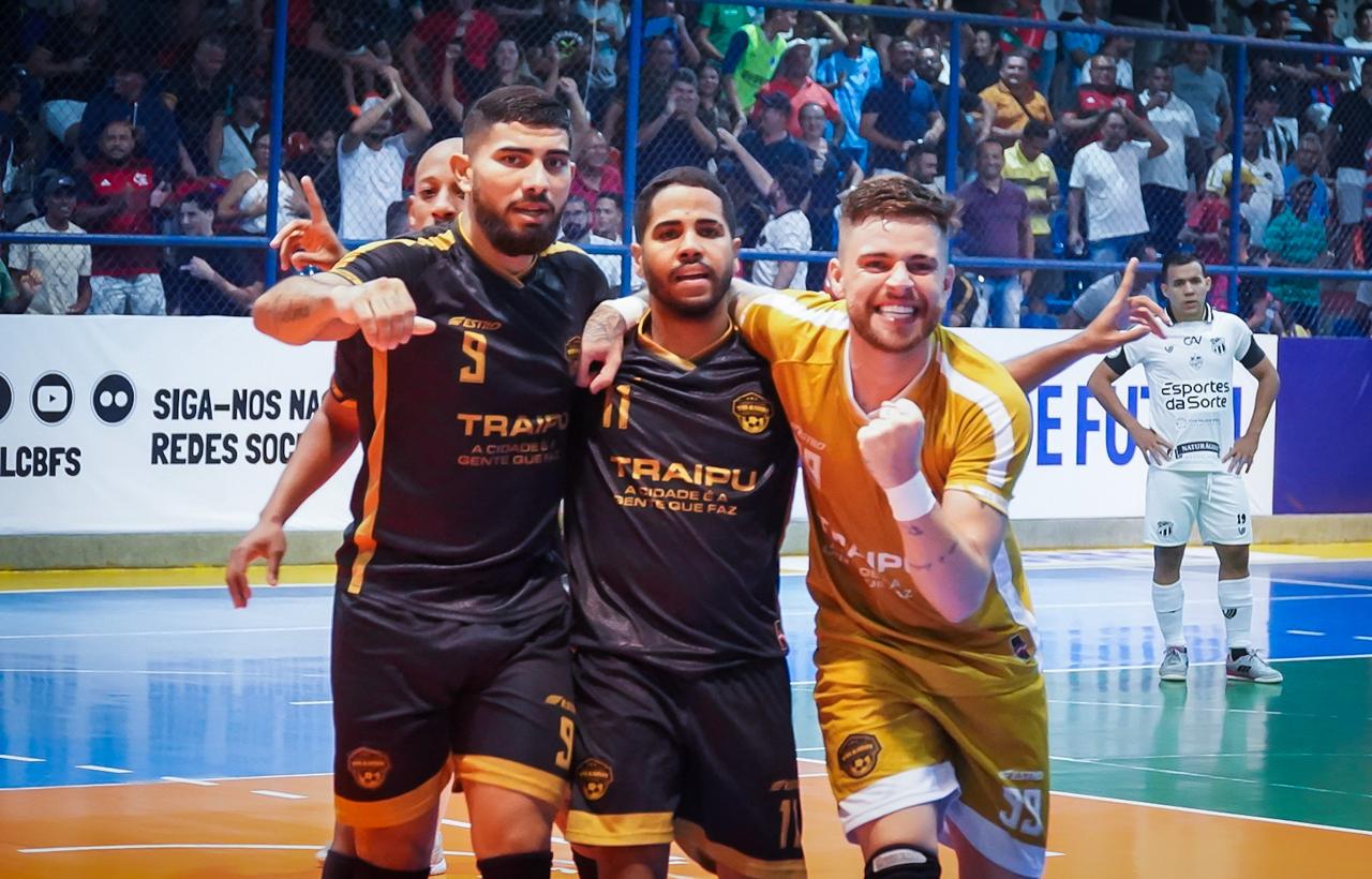 Esporte Clube Traipu vence o Ceará e avança para as quartas de finais da Copa do Brasil de Futsal