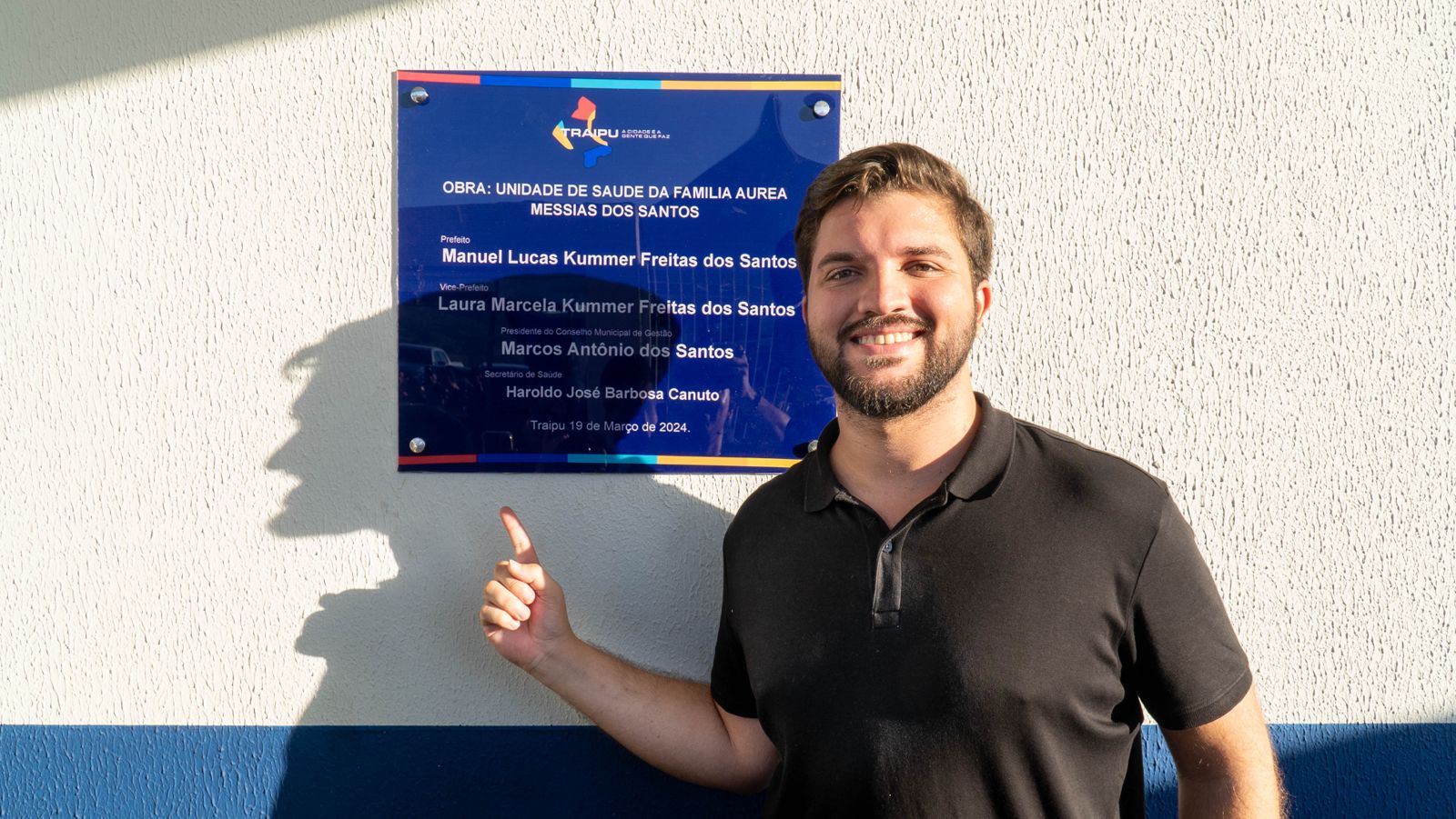Prefeito Lucas Santos inaugura UBS no Quilombo Mumbaça e escola no Povoado Lagoa do Tabuleiro
