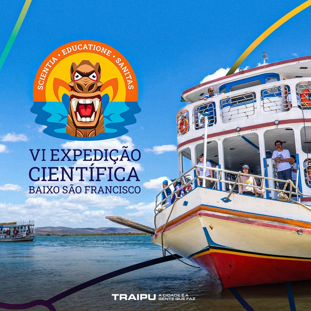 Confira imagens da passagem da 6ª Expedição do Baixo São Francisco por Traipu