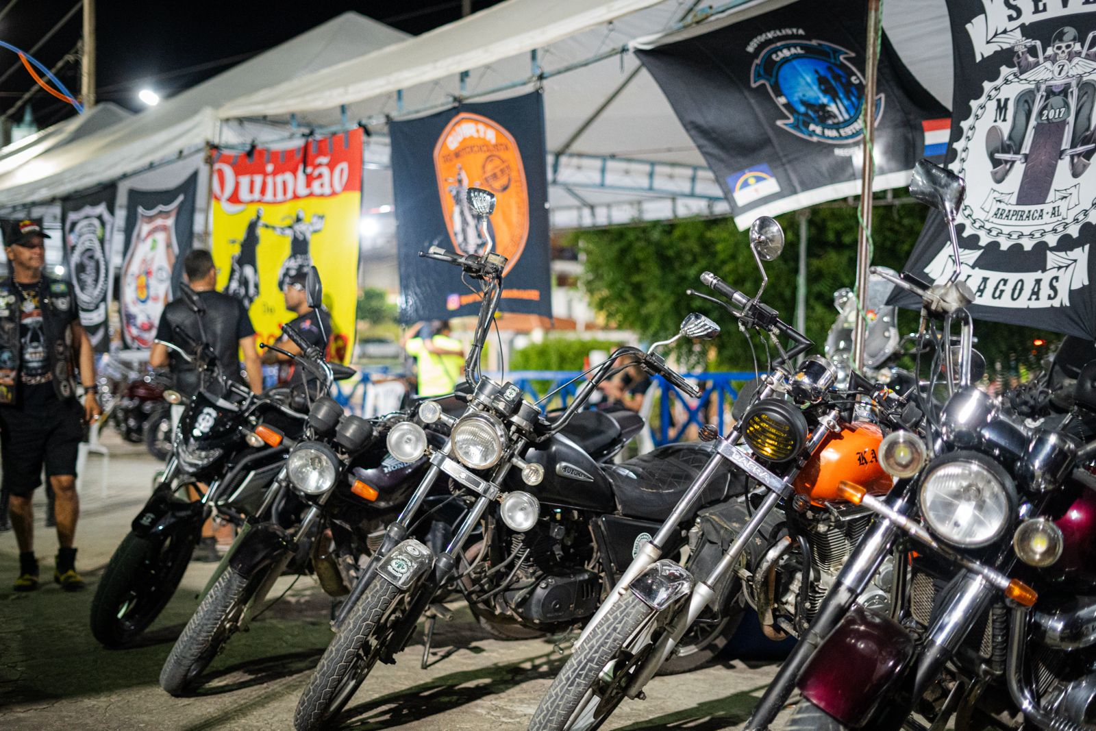 Exposição de motocicletas e apresentações musicais marcam 1º Traipu Motofest