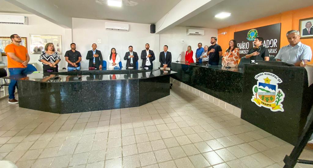 Prefeito Lucas Santos participa de solenidade de posse dos novos conselheiros tutelares de Traipu