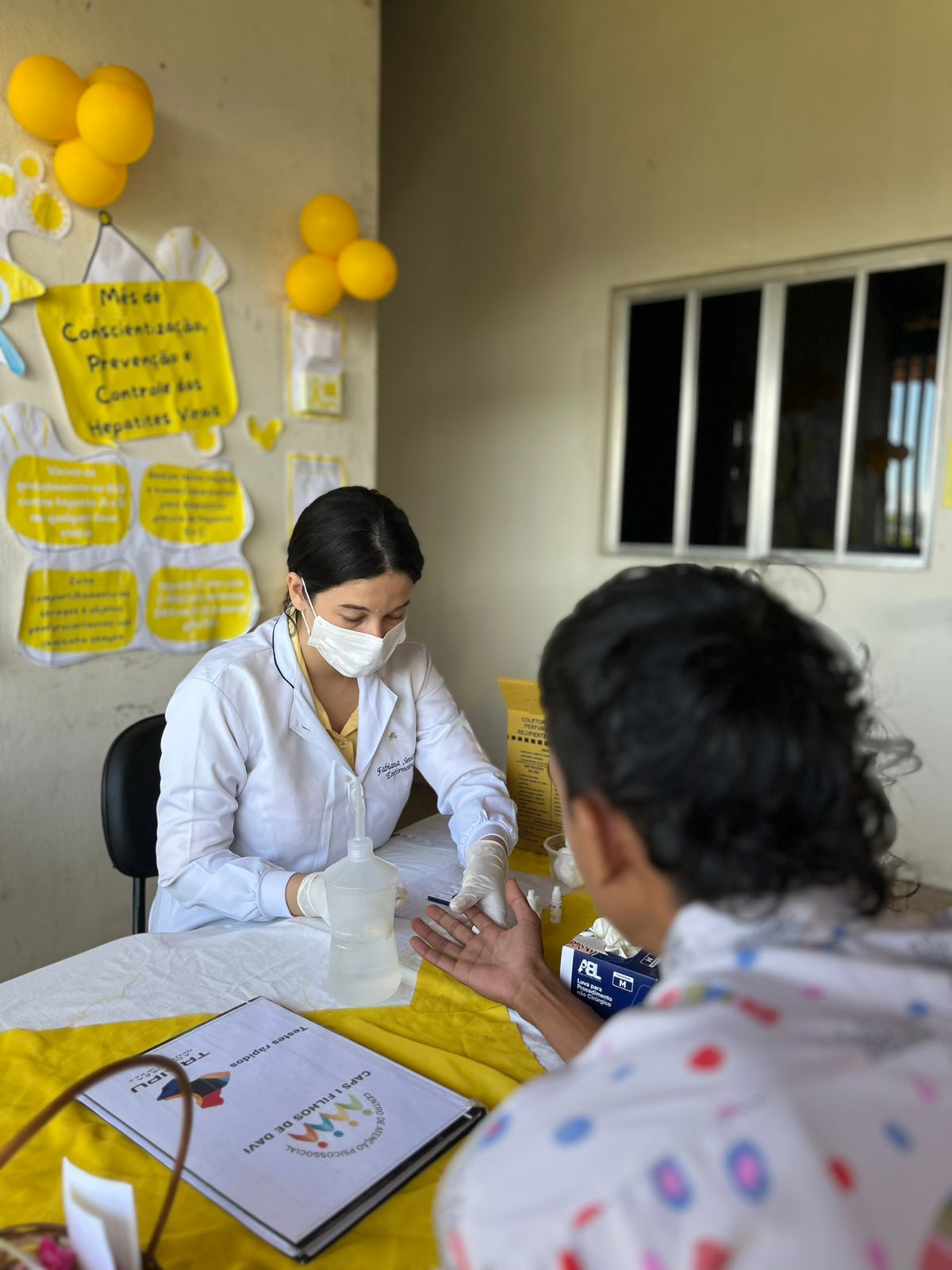 Julho Amarelo: CAPS promove conscientização sobre hepatites virais