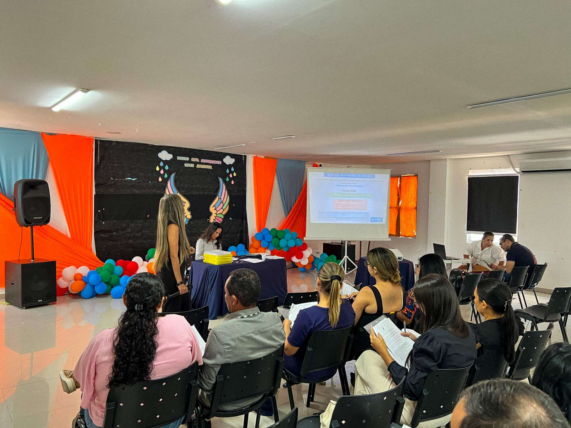 Conselheiros municipais de saúde participam de capacitação sobre o Controle Social no SUS