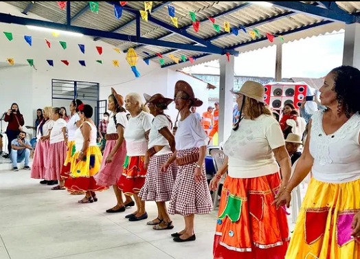 Arraiá da Melhor Idade marca as festividades de São Pedro em Traipu