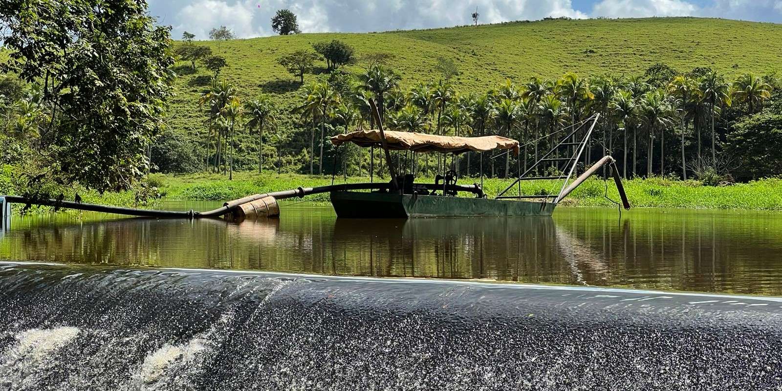 SAAE inicia desassoreamento da Barragem do Limoeiro com aporte de R$ 103 mil da Prefeitura de Viçosa