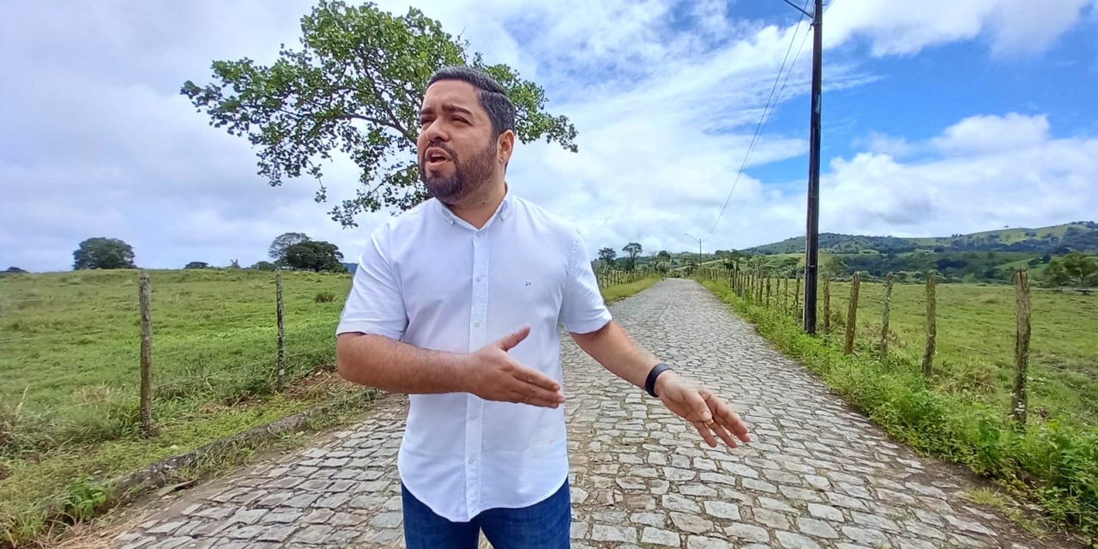 Prefeito de Viçosa anuncia pavimentação asfáltica do acesso ao povoado Bananal