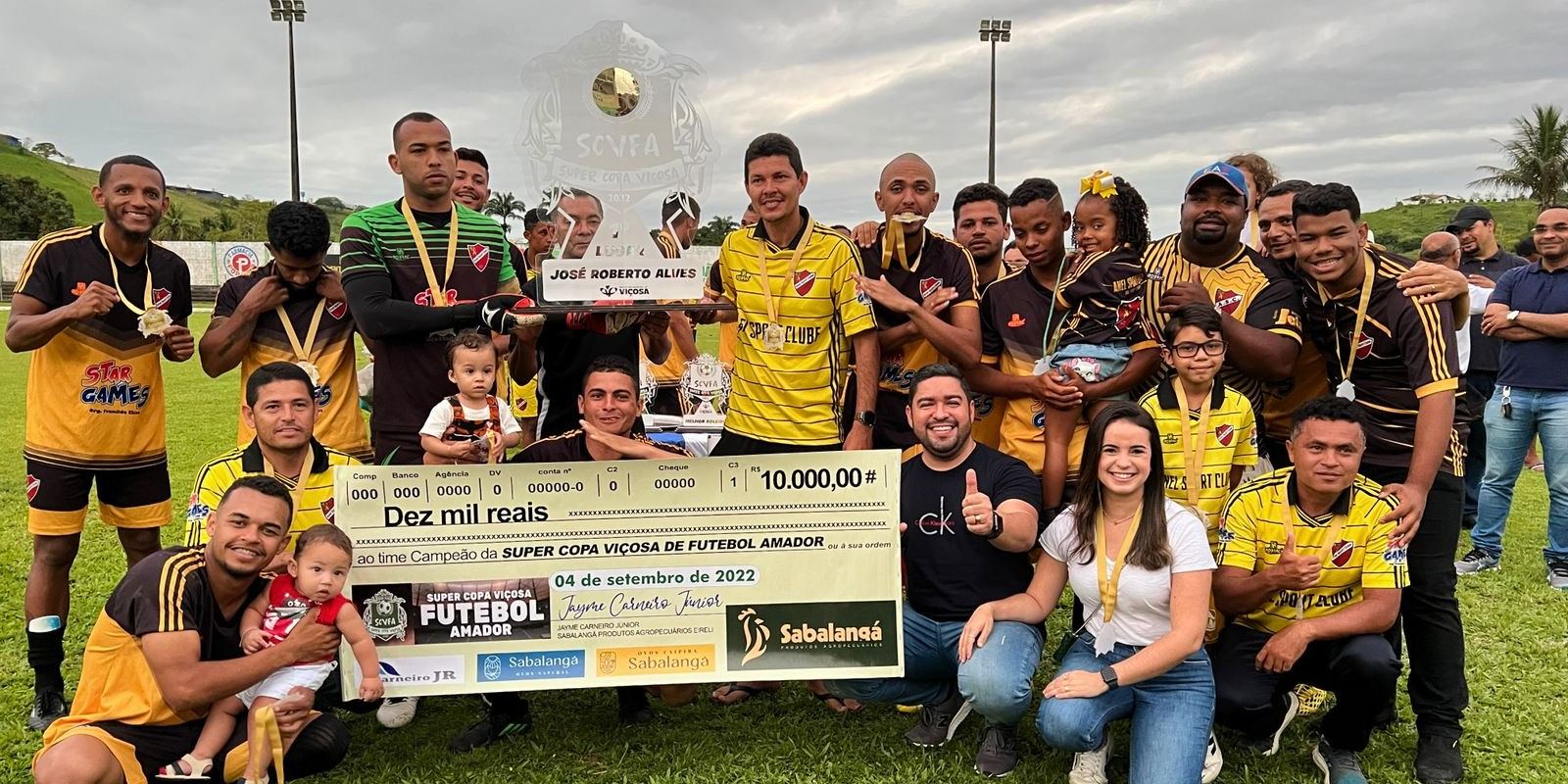Anel Sport Club é o grande campeão da Super Copa Viçosa de Futebol Amador